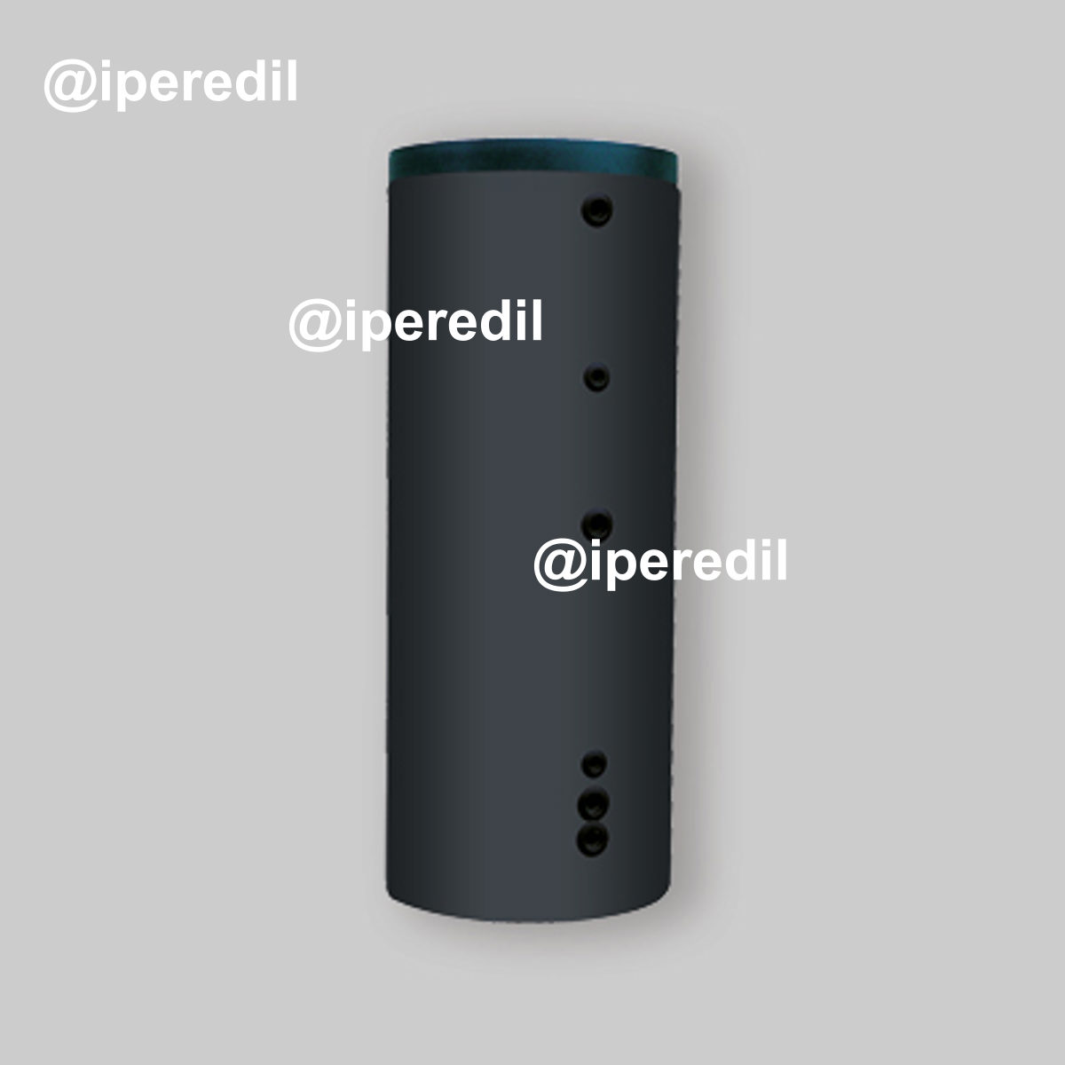 BOLLITORE SMALTATO 1 SERPENTINO 800 Lt