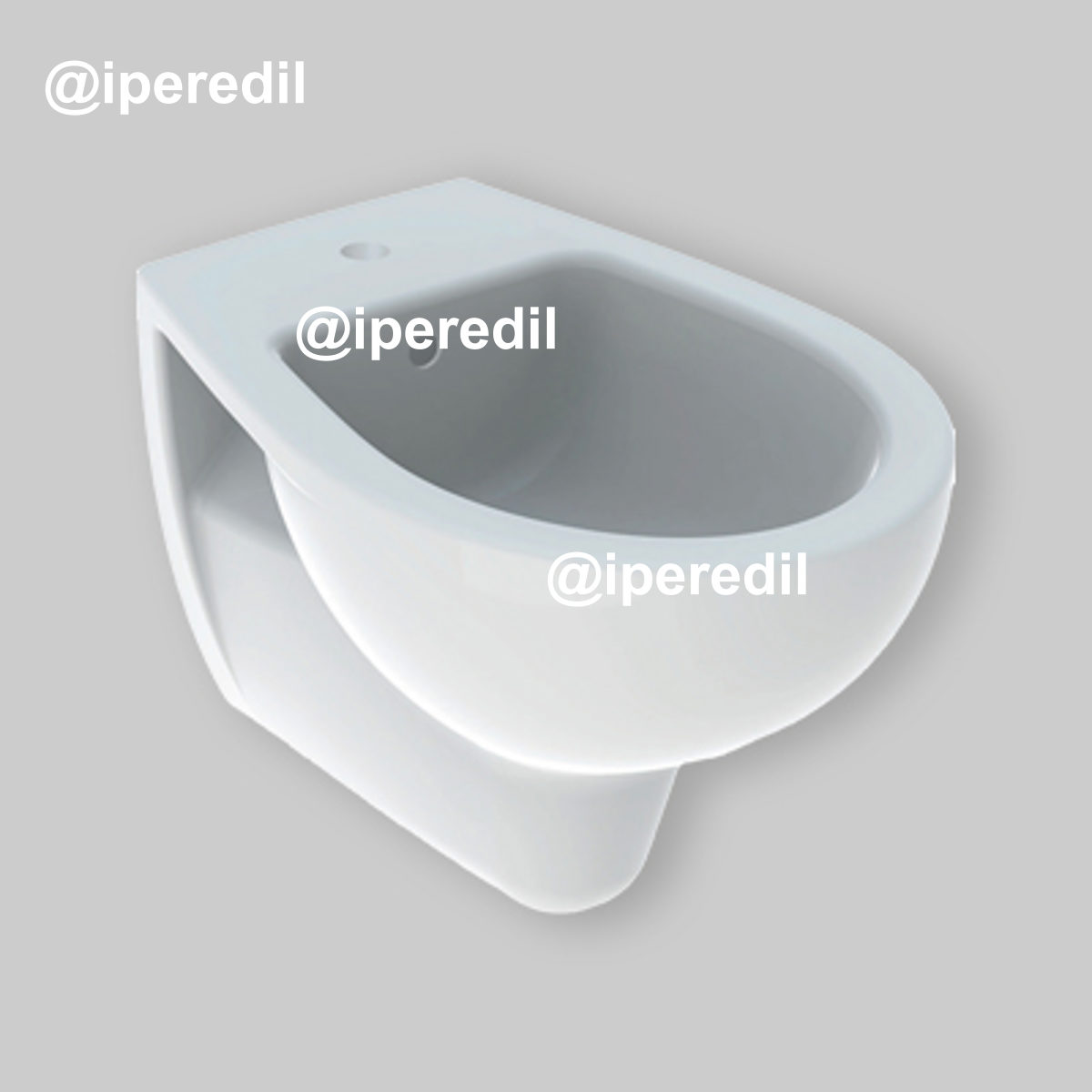 BIDET SOSPESO "COLIBRI" Monoforo