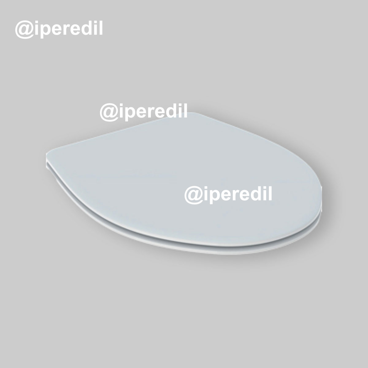 SEDILE TERMOINDURENTE "COLIBRI" Bianco