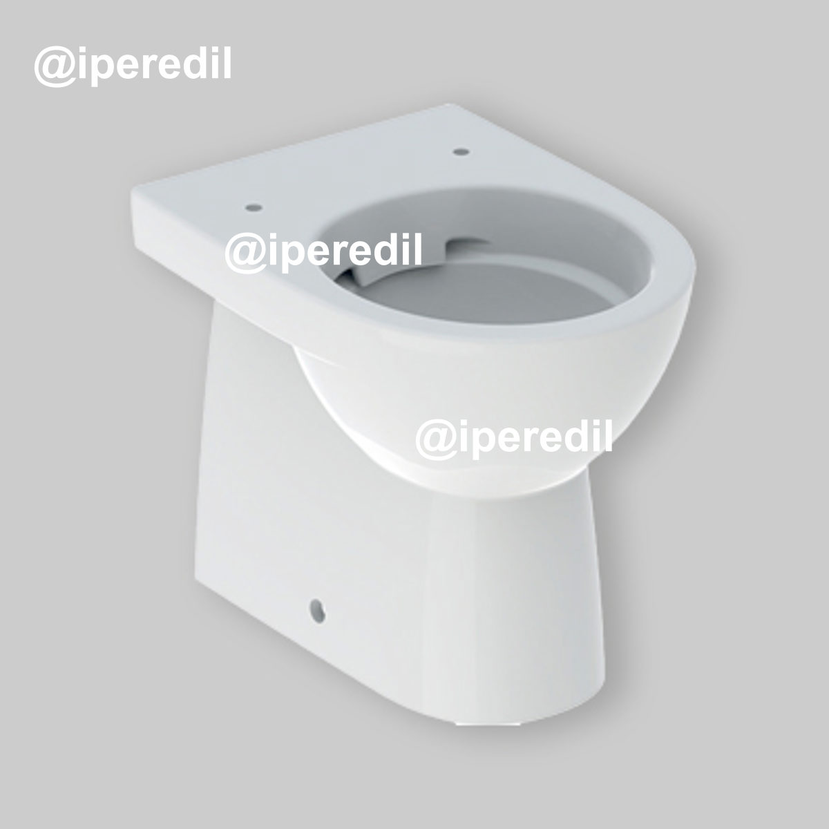 VASO FILO PARETE RIMFREE "SELNOVA COMPACT" Scarico Universale