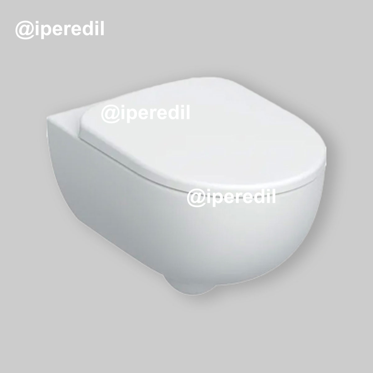 VASO SOSPESO RIMFREE "SELNOVA PREMIUM" CON SEDILE Chiusura Normale