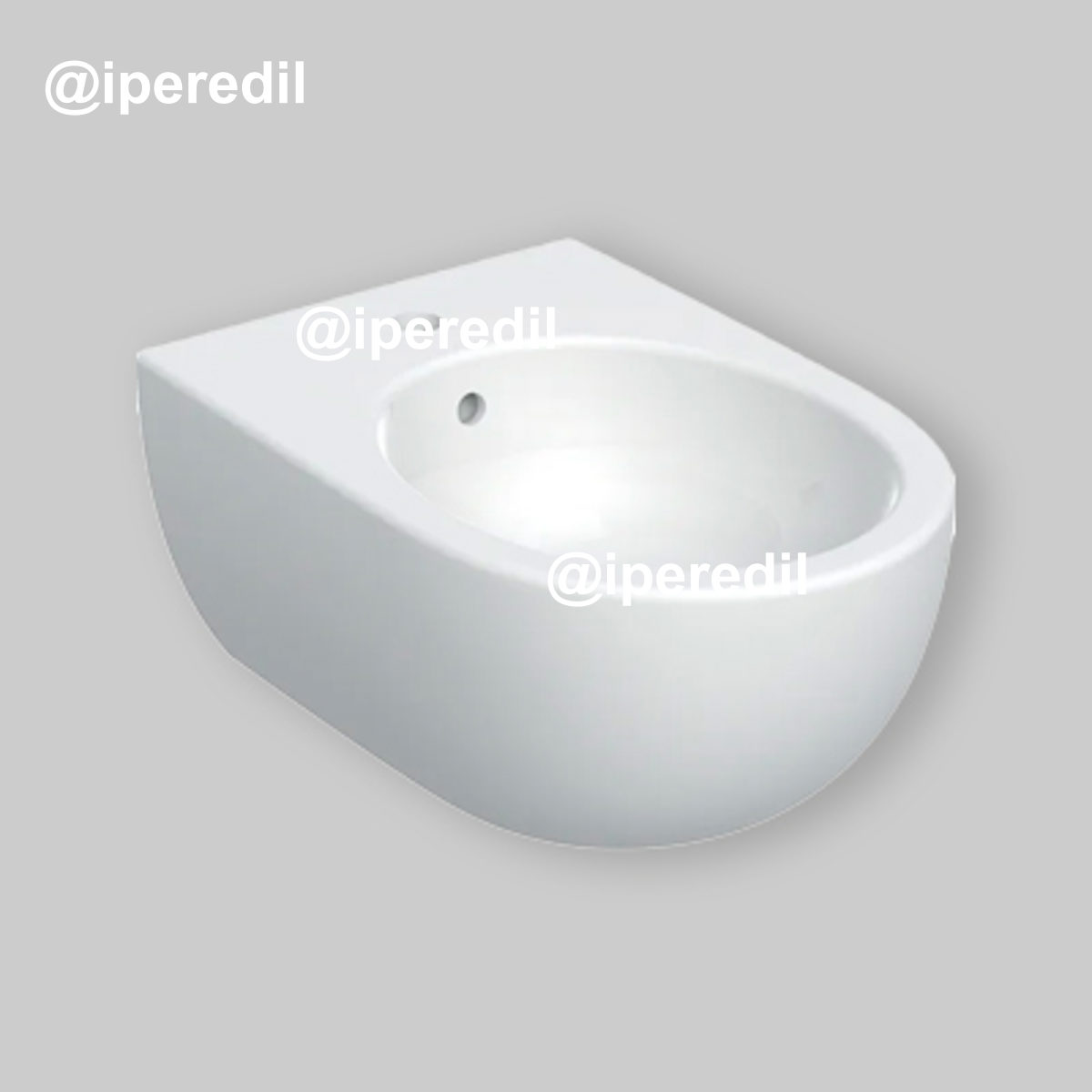 BIDET SOSPESO "SELNOVA PREMIUM" Monoforo