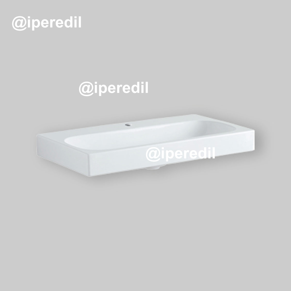 LAVABO SIMMETRICO MONOFORO "CITTERIO" 60 cm