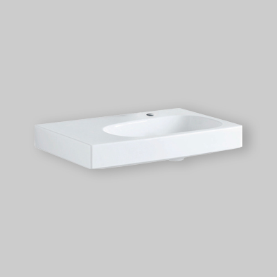 LAVABO ASIMMETRICO "CITTERIO" 75 cm Dx