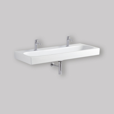 LAVABO SIMMETRICO 2 FORI "CITTERIO" 120 cm