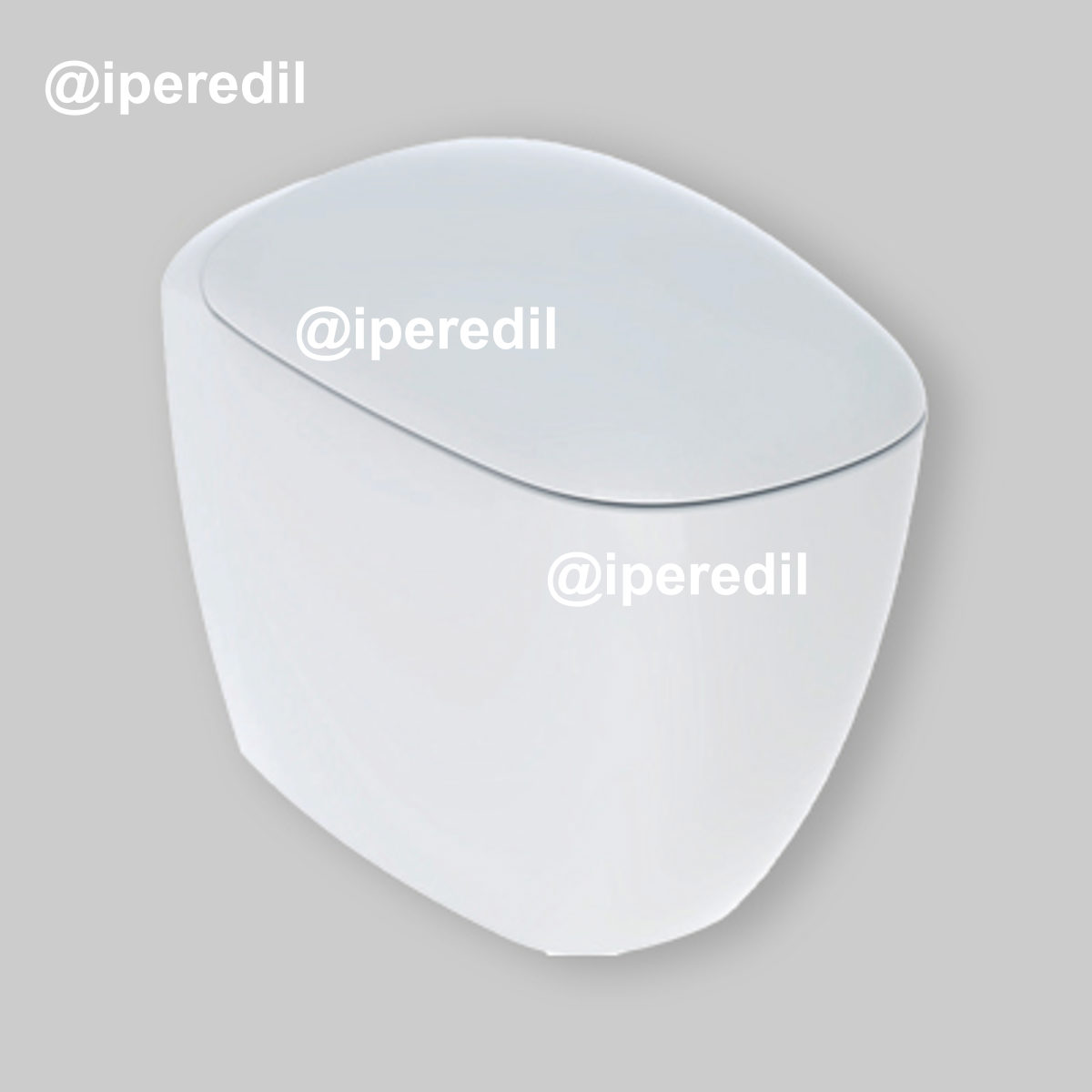 VASO FILO PARETE RIMFREE "CITTERIO" CON SEDILE Chiusura rallentata