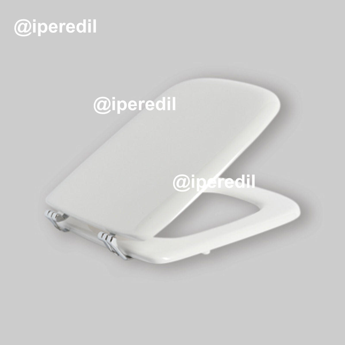 SEDILE TERMOINDURENTE "ICON SQUARE" Chiusura normale