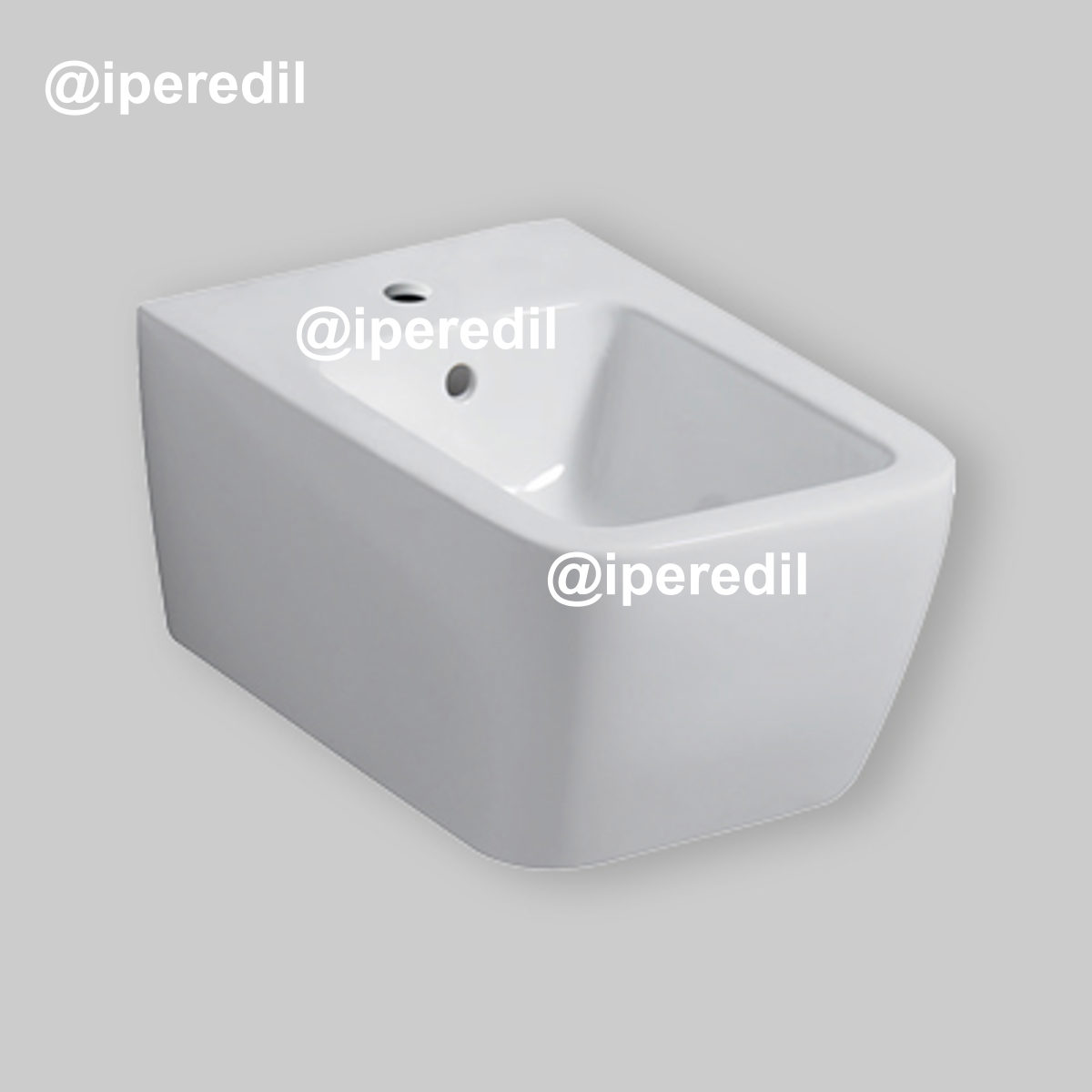 BIDET SOSPESO "ICON SQUARE" Monoforo