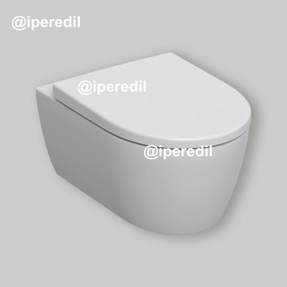 VASO SOSPESO RIMFREE "ICON" CON SEDILE Chiusura rallentata