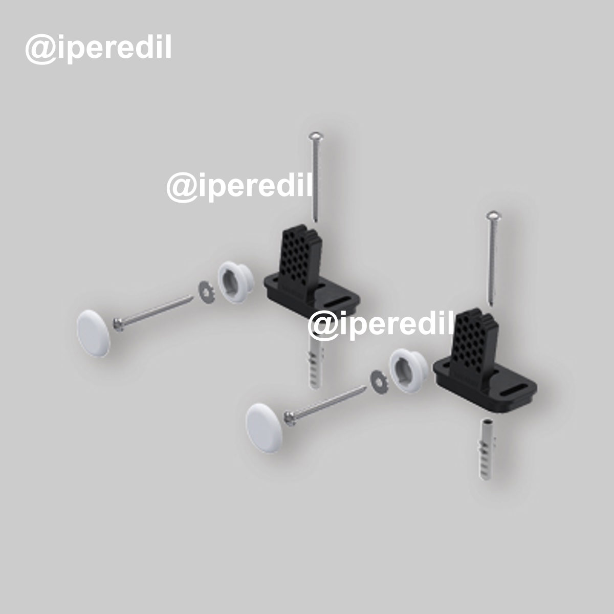 FISSAGGIO LATERALE WC E BIDET GEBERIT -