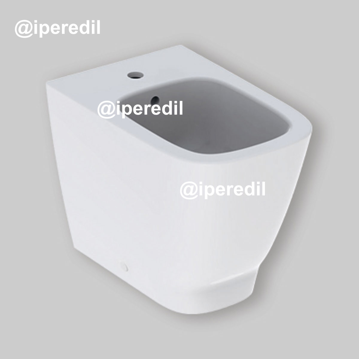 BIDET FILO PARETE "SMYLE" Monoforo