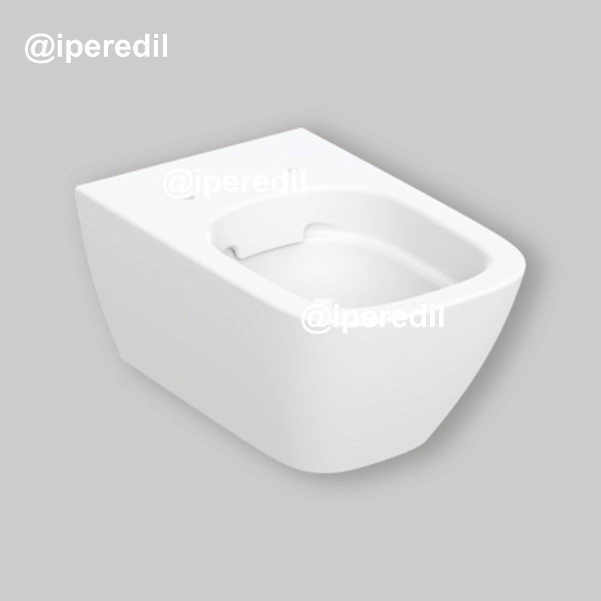 VASO SOSPESO RIMFREE "SMYLE" senza sedile