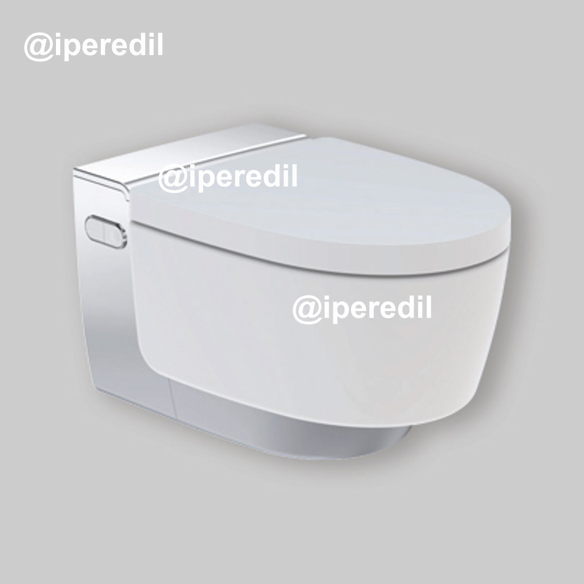 VASO BIDET SOSPESO "AQUACLEAN MERA CLASSIC" Bianco