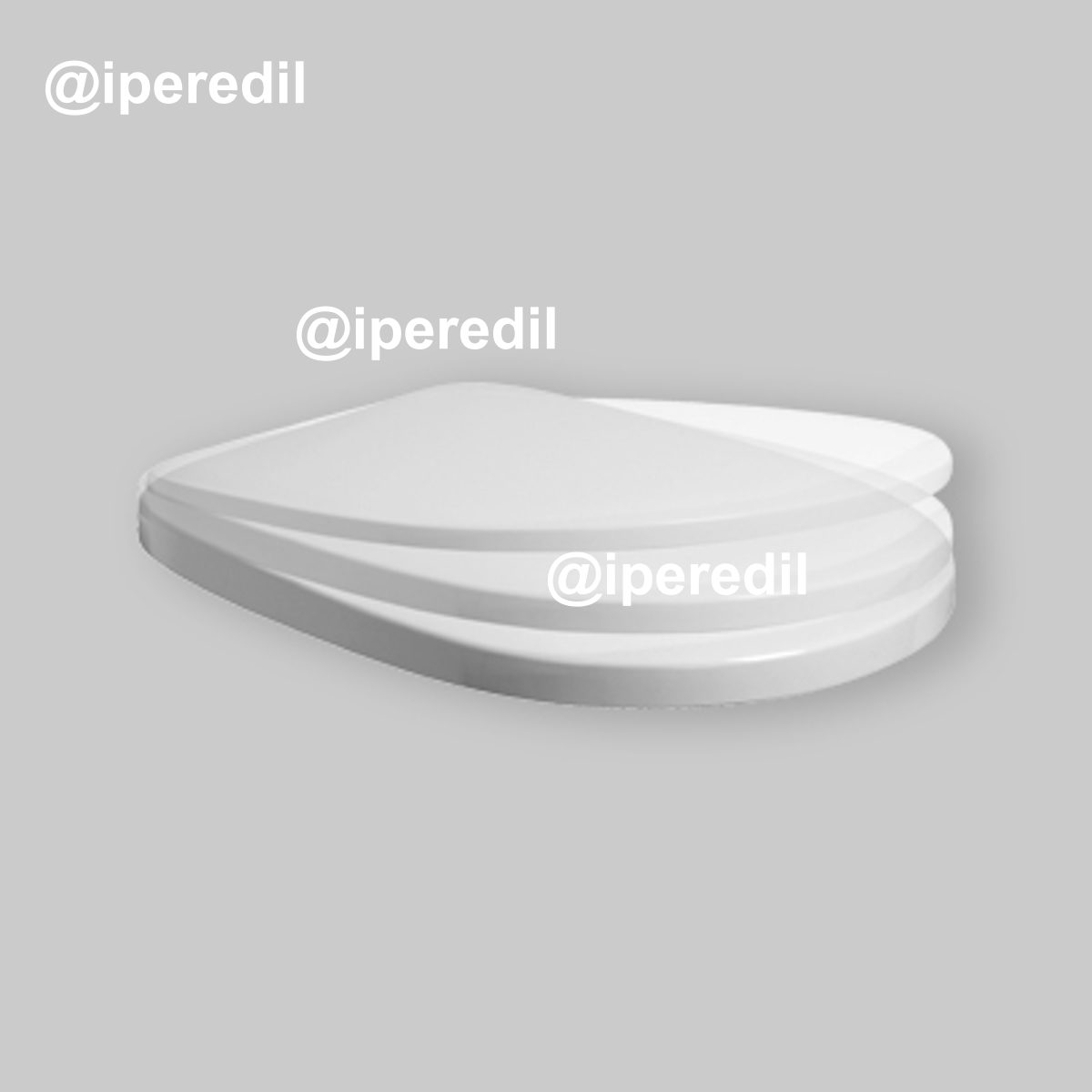 SEDILE TERMOINDURENTE "PRATICA" AZZURRA Chiusura normale