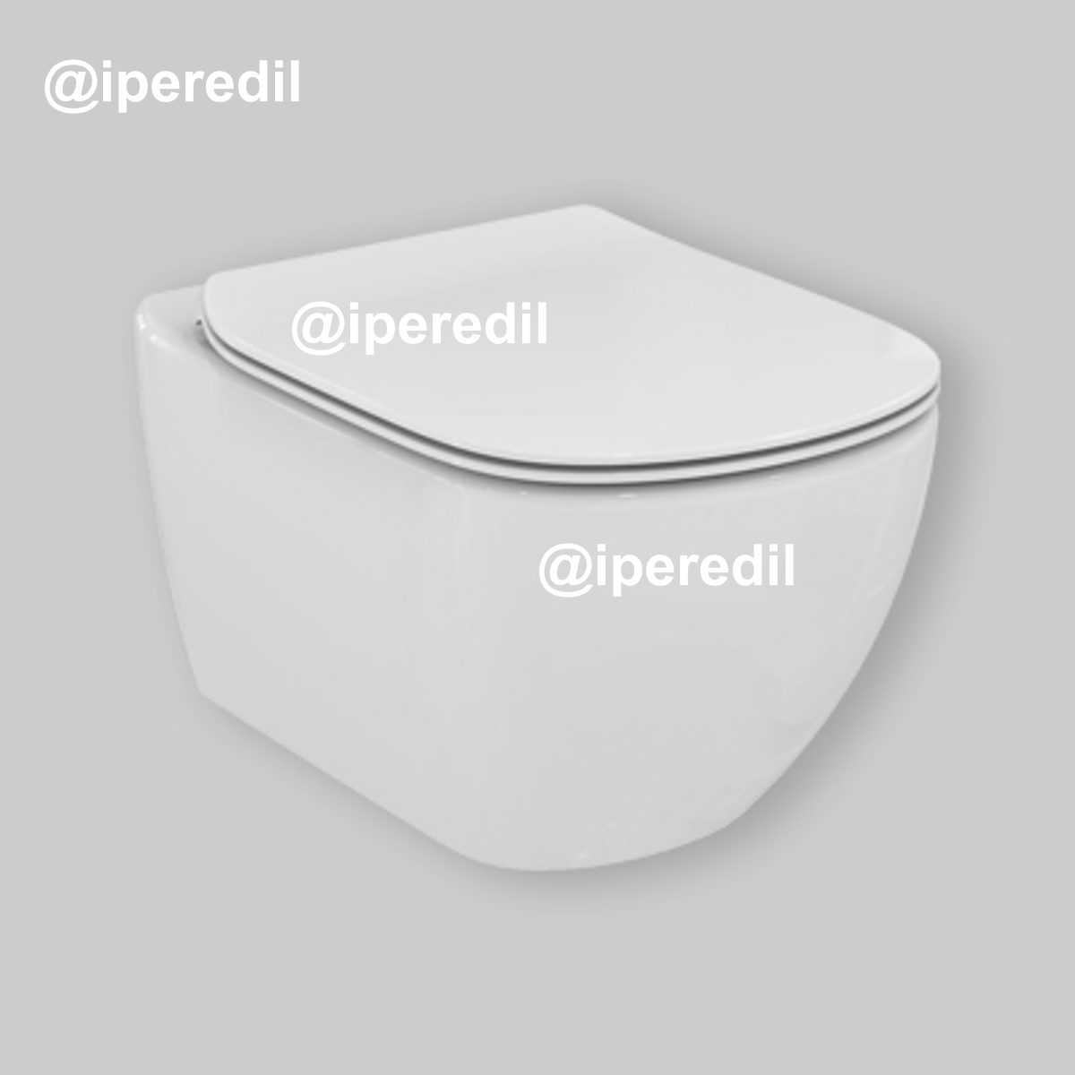 VASO SOSPESO AQUABLADE "TESI" CON SEDILE Chiusura rallentata