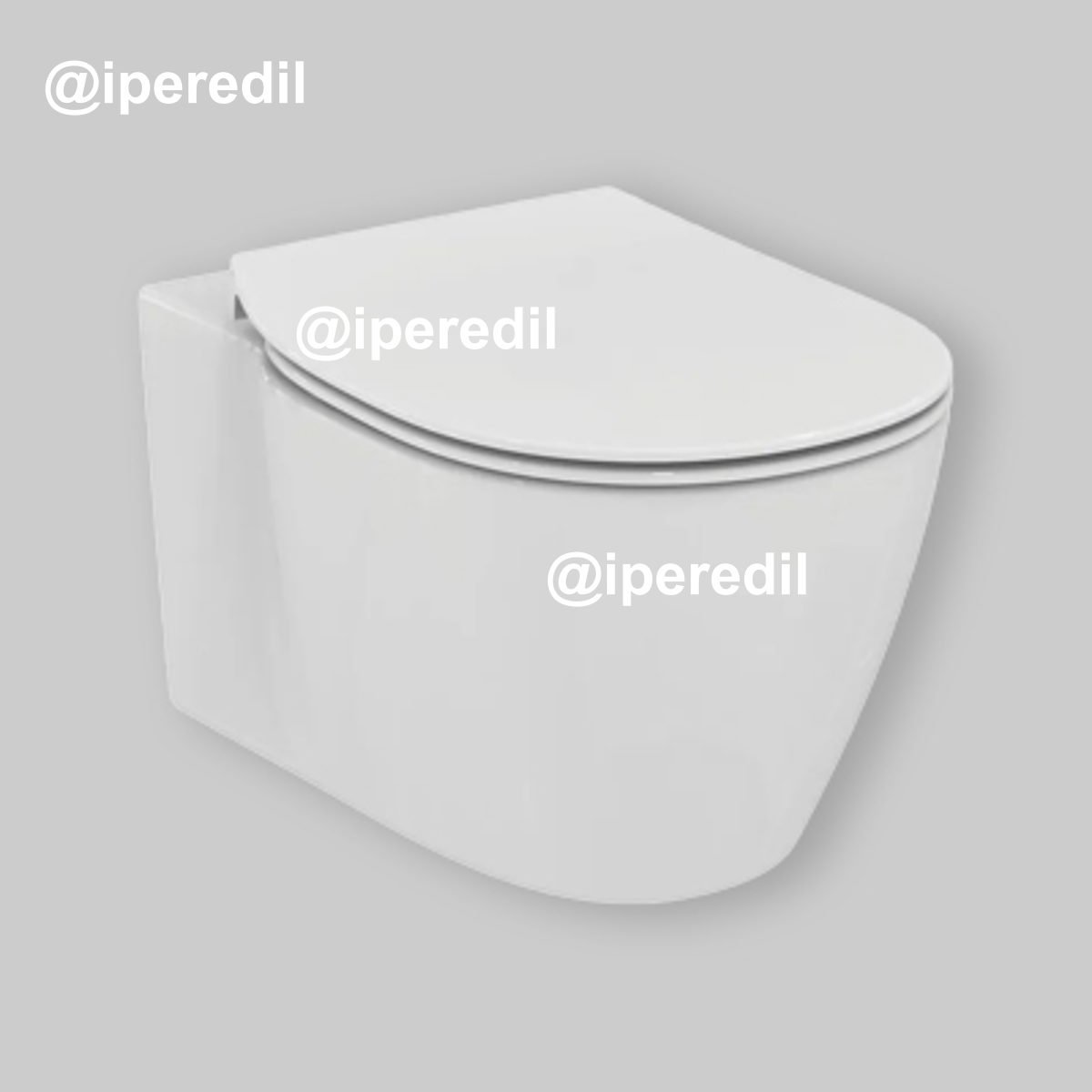 VASO SOSPESO "CONNECT" AQUABLADE CON SEDILE Chiusura rallentata