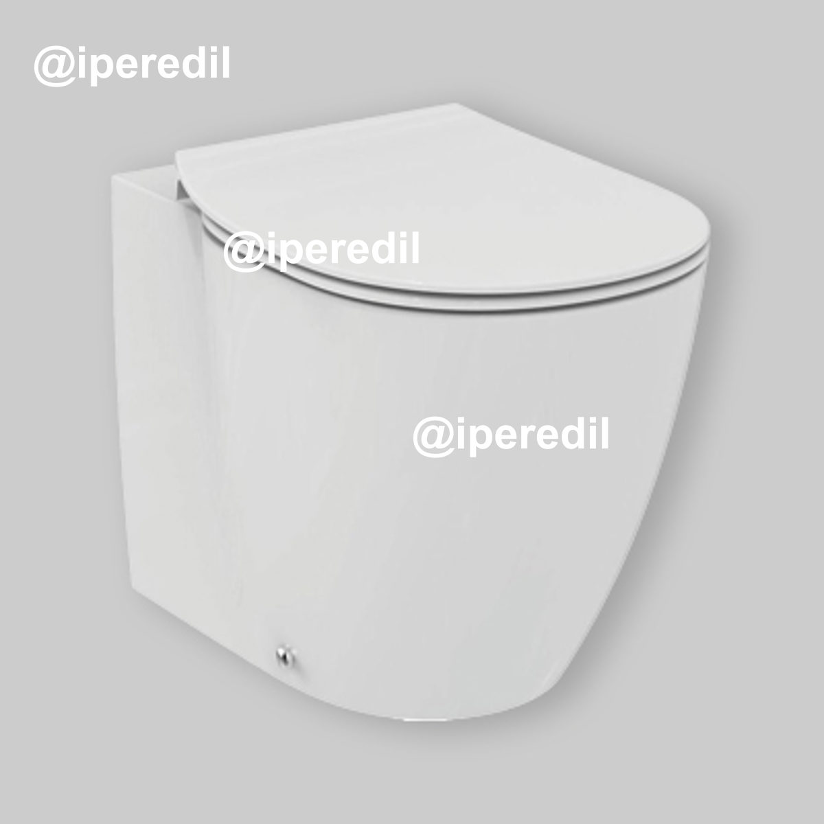 VASO FILO PARETE AQUABLADE SCARICO UNIV. TRASLATO "CONNECT" CON SEDILE Chiusura Normale