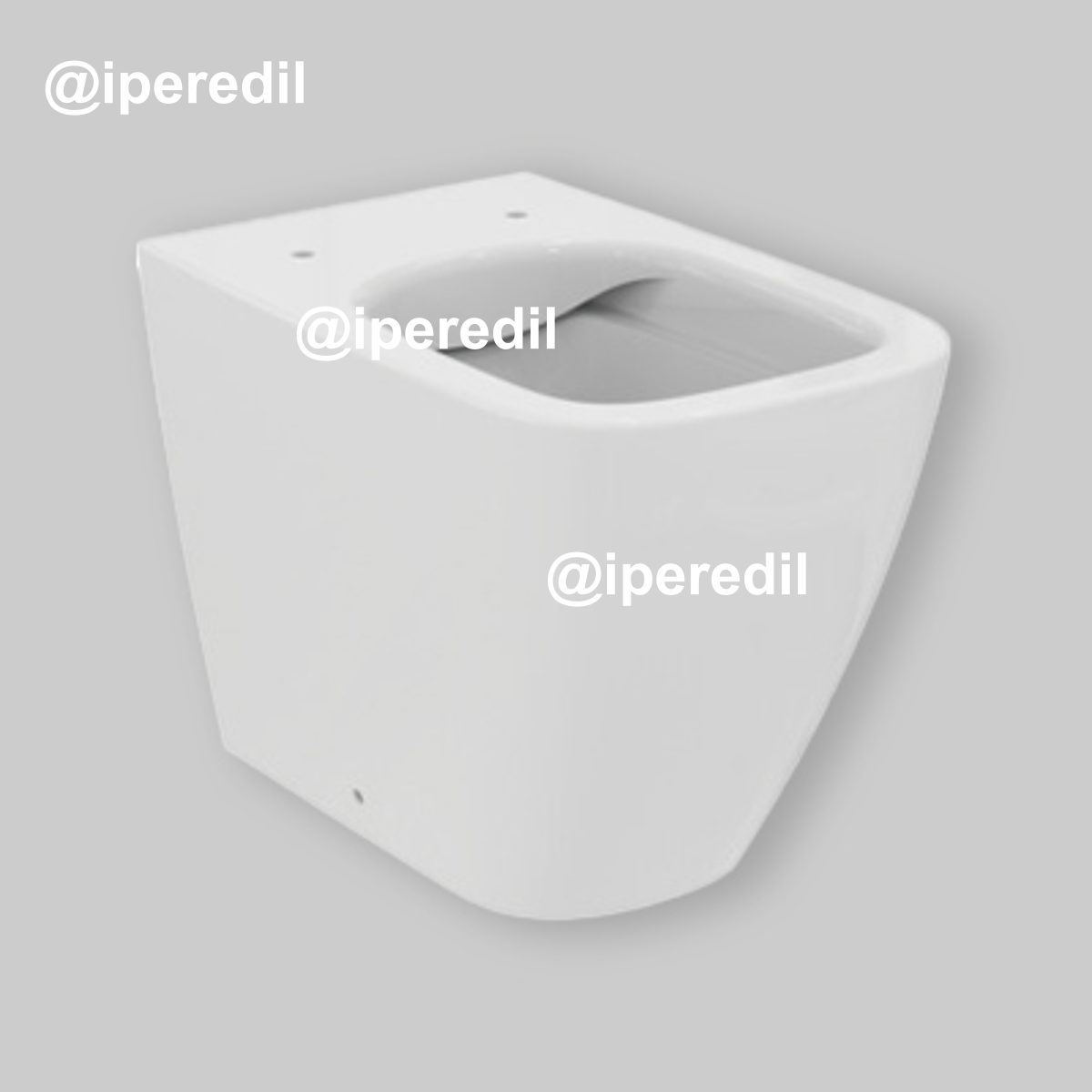 VASO FILO PARETE RIMFREE "I.LIFE B" Scarico Universale