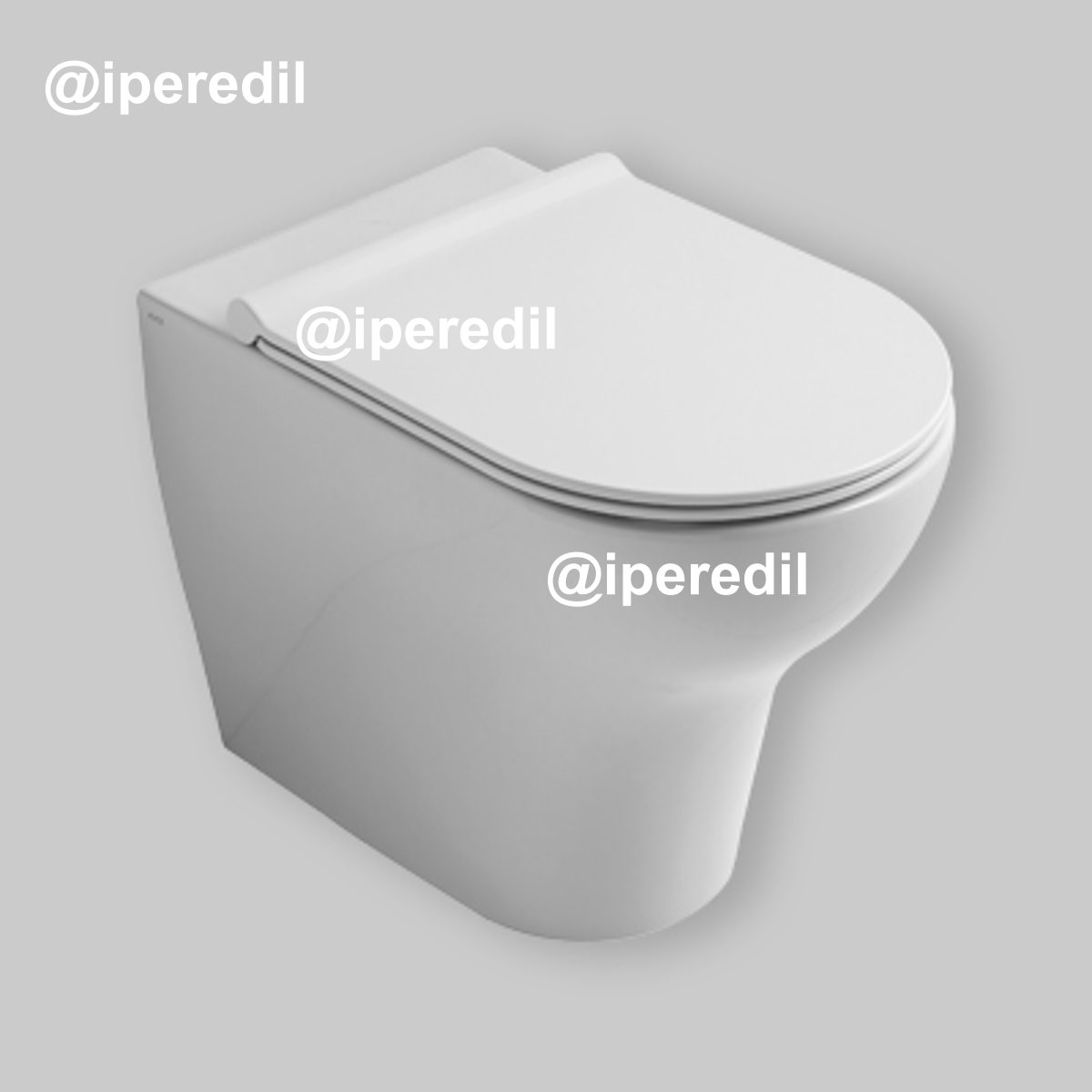 VASO FILO PARETE RIMFREE "UNICA" Scarico universale