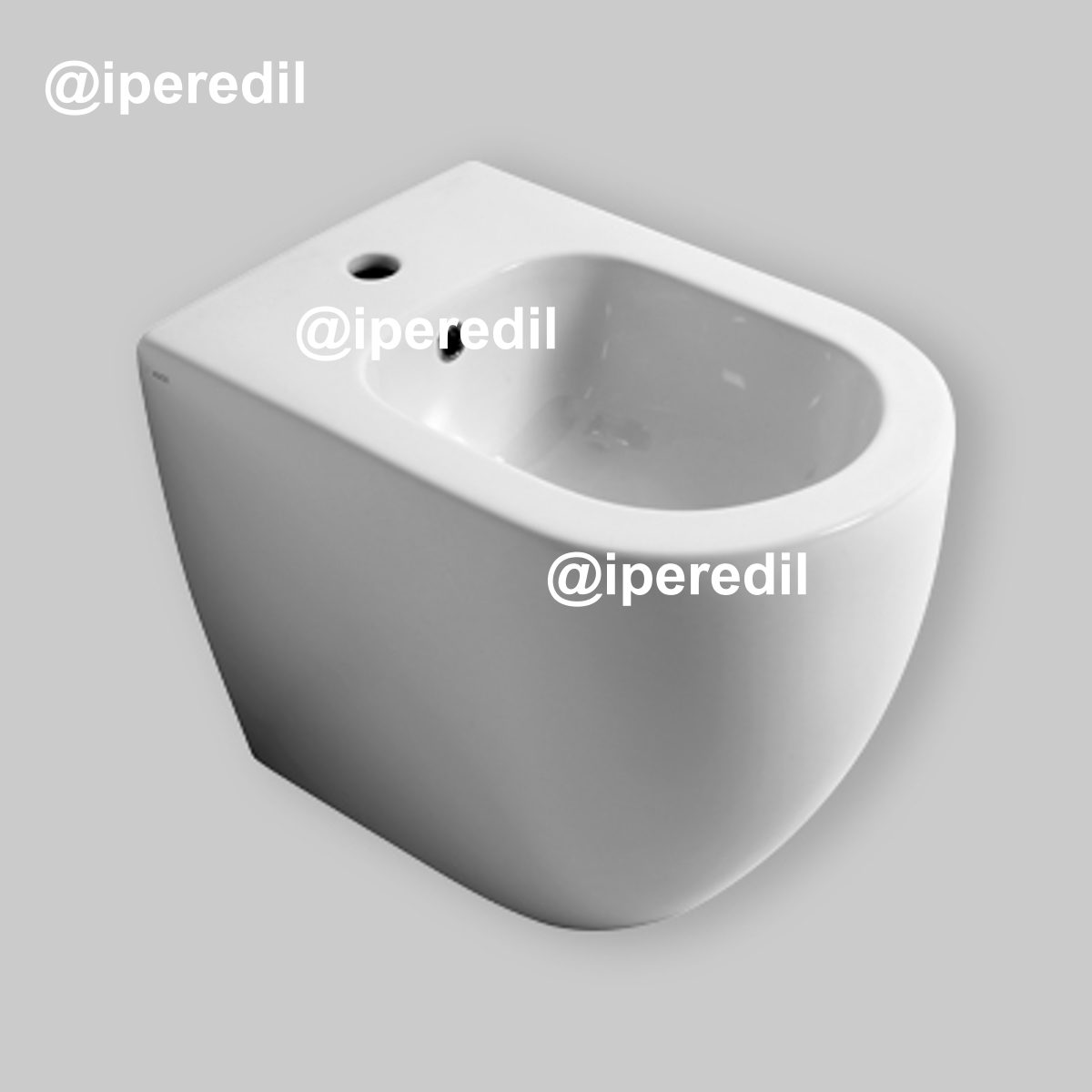 BIDET FILO PARETE "FORM SQUARE" Monoforo