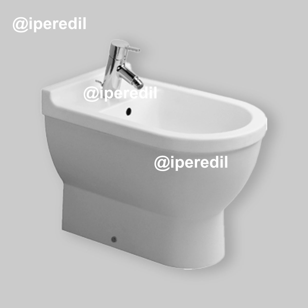 BIDET FILO PARETE "STARK 3" Monoforo 360x560