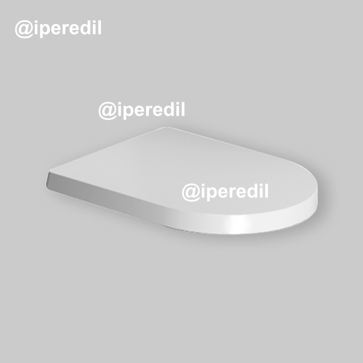 SEDILE TERMOINDURENTE "ME BY STARCK" Chiusura rallentata