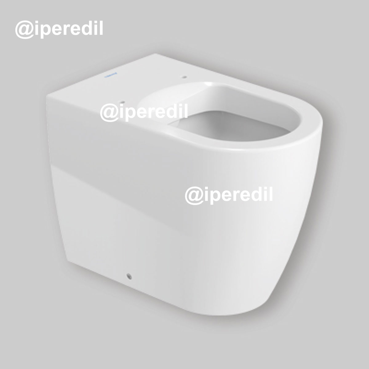 VASO FILO PARETE "ME BY STARCK" Scarico universale