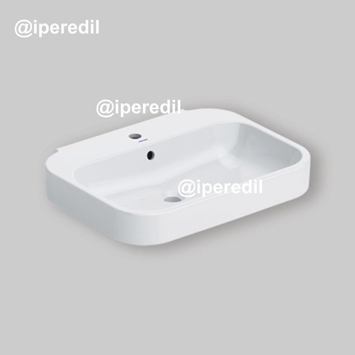 LAVABO MONOFORO "HAPPY D.2" 65x49 cm