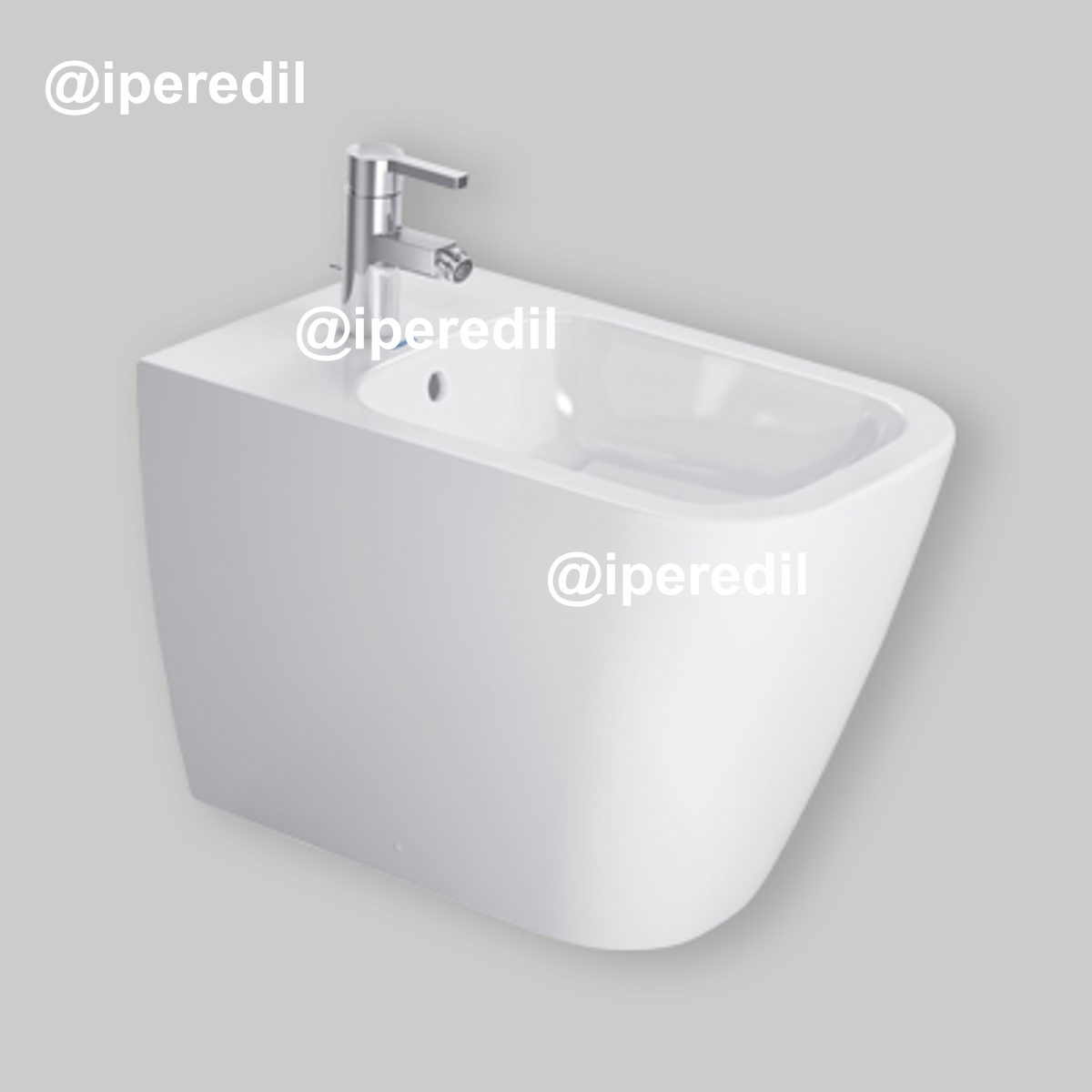 BIDET FILO MURO "HAPPY D.2" Monoforo