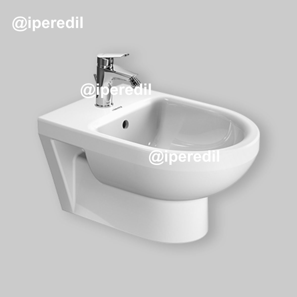 BIDET SOSPESO "DURASTYLE BASIC" Monoforo