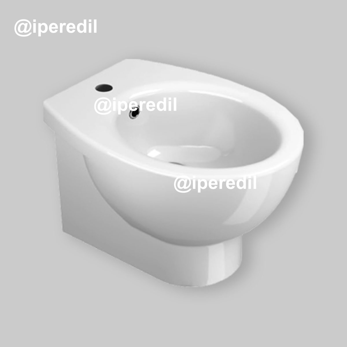 BIDET FILO MURO 'NUOVA CITY' Monoforo 50x37