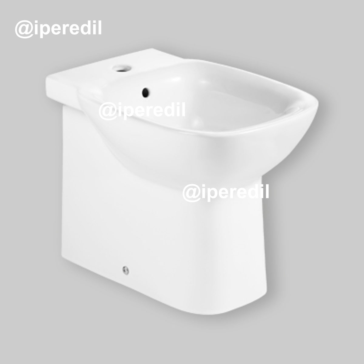 SEDILE WC "OPEN" SLIM BIANCO OPACO Chiusura Rallentata