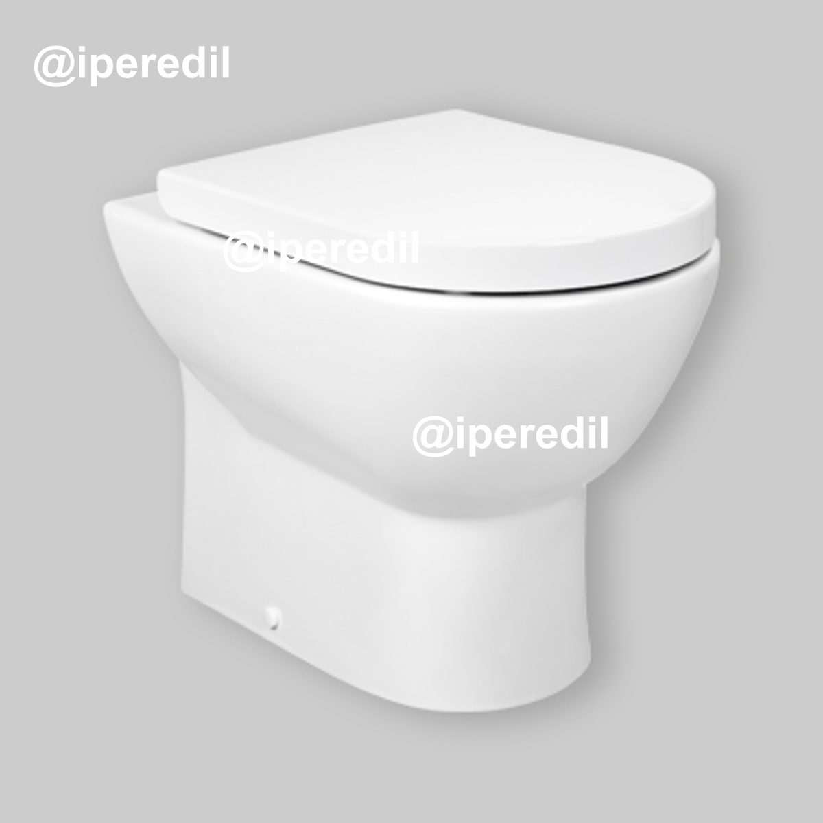 VASO FILO PARETE "OPEN" RIMFREE GRAFITE OPACO Scarico Universale