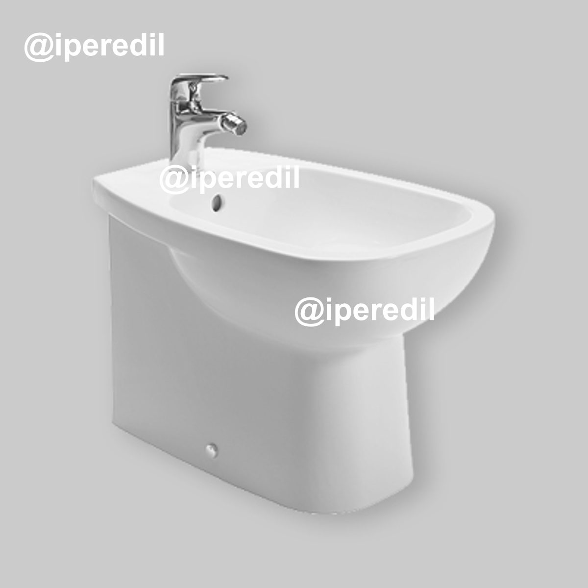 BIDET FILO PARETE "D-CODE" Monoforo 36x56