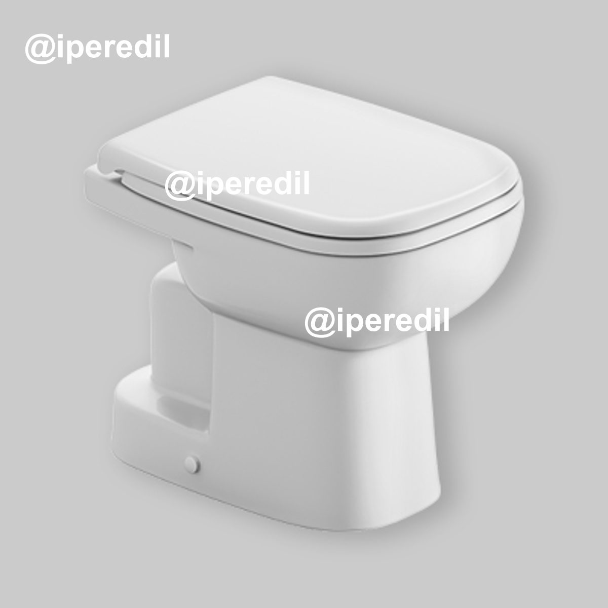 VASO "D-CODE" SCARICO A TERRA 35x53 cm