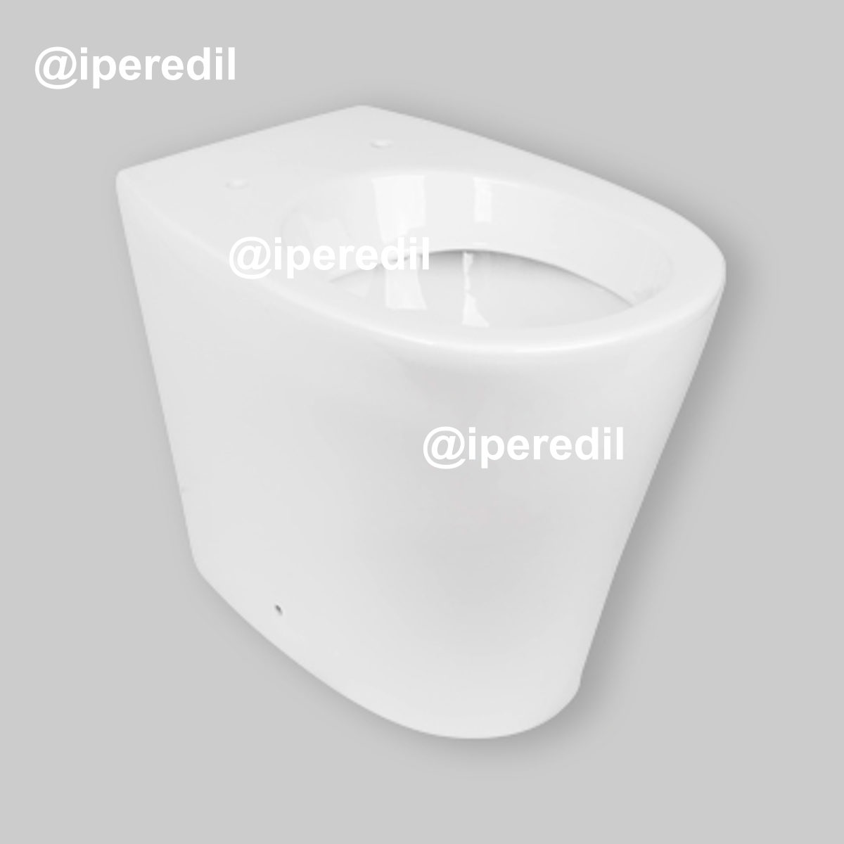 VASO FILO MURO "PERLA" Scarico Universale