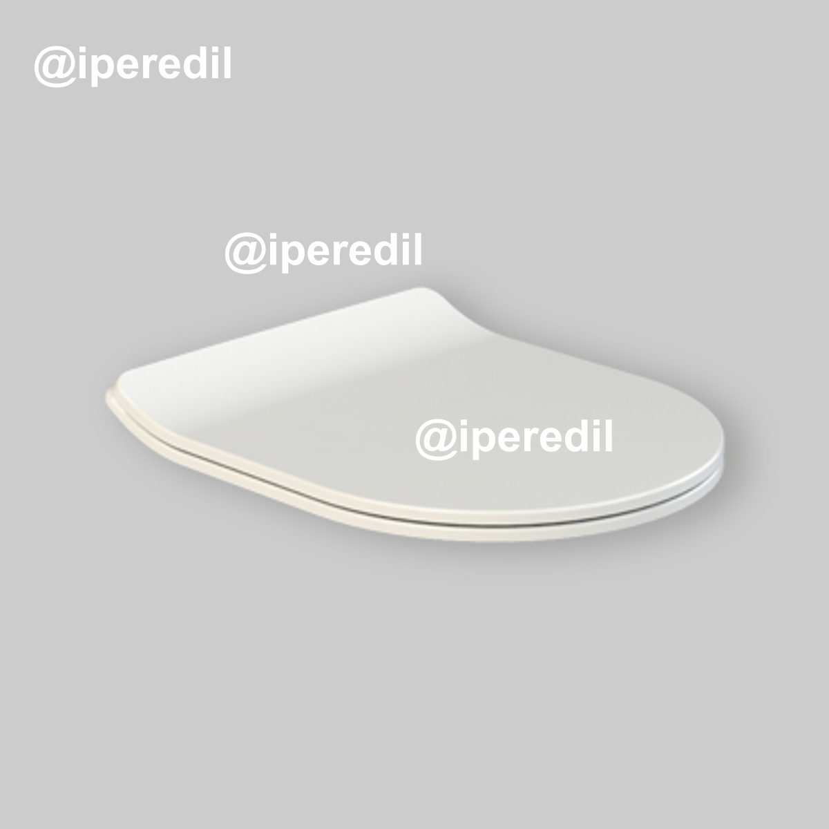 SEDILE TERMOINDURENTE "SERIE ONE" SOSPESA Chiusura rallentata