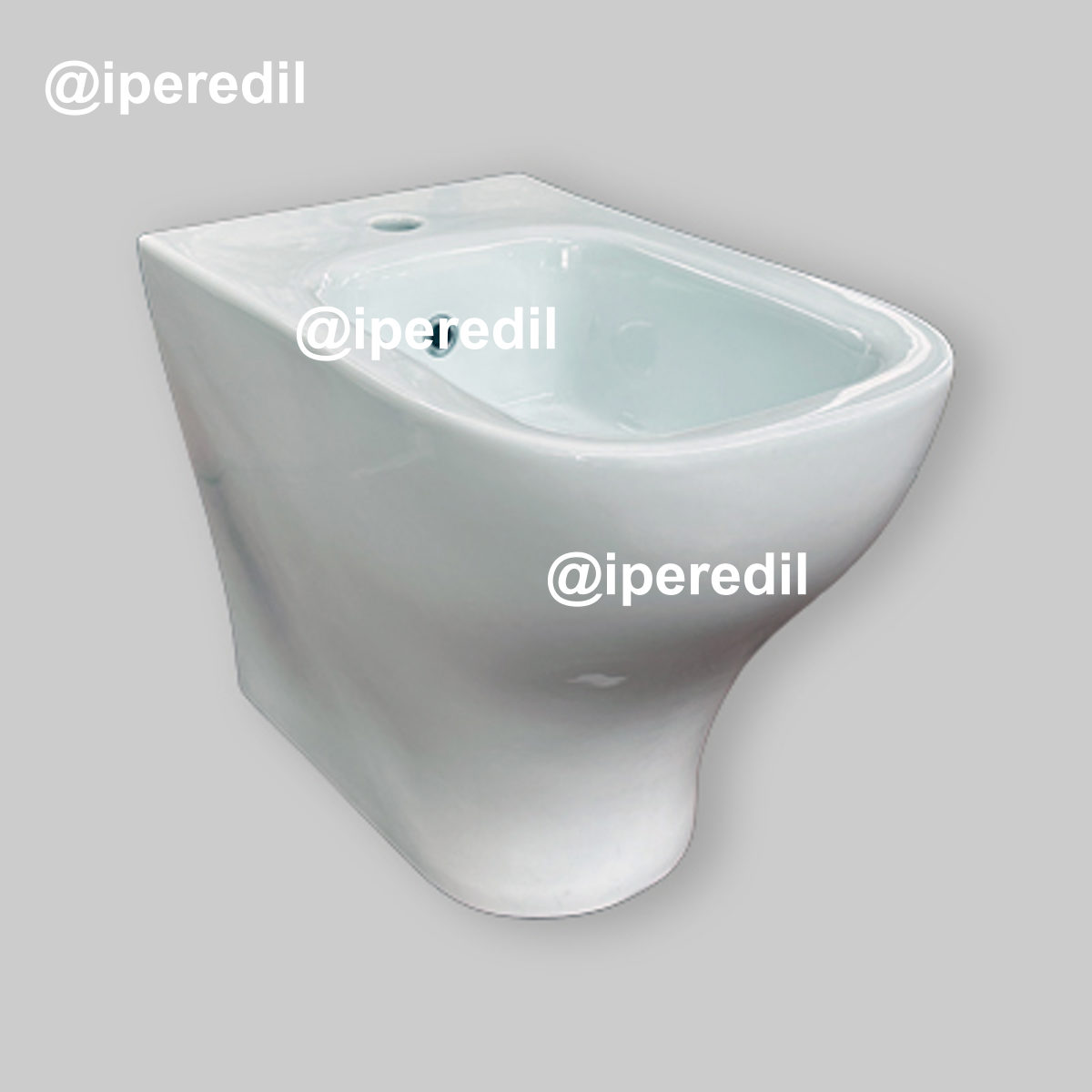BIDET FILO PARETE "LOFT SQUARE" Monoforo