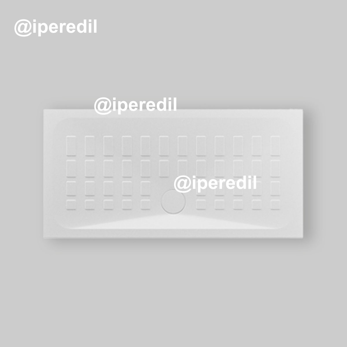 PIATTO DOCCIA RETTANGOLARE "CUBE" H.4 70 x 90 cm