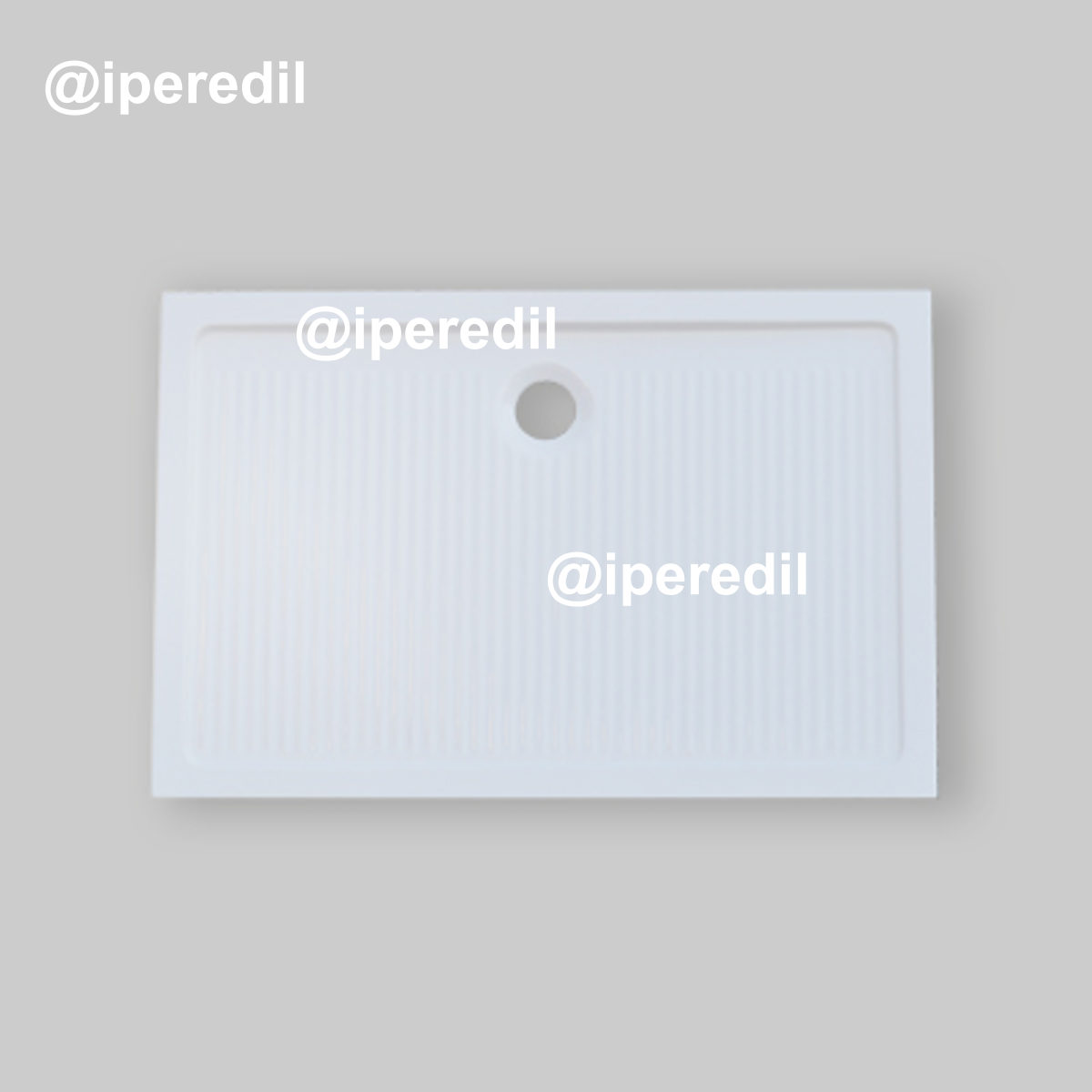 PIATTO DOCCIA RETTANGOLARE "FERDY" H.6,5 70 x 100 cm