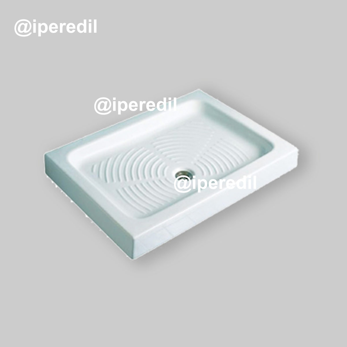 PIATTO DOCCIA RETTANGOLARE 80 x 120 x H.11 cm - 21436110