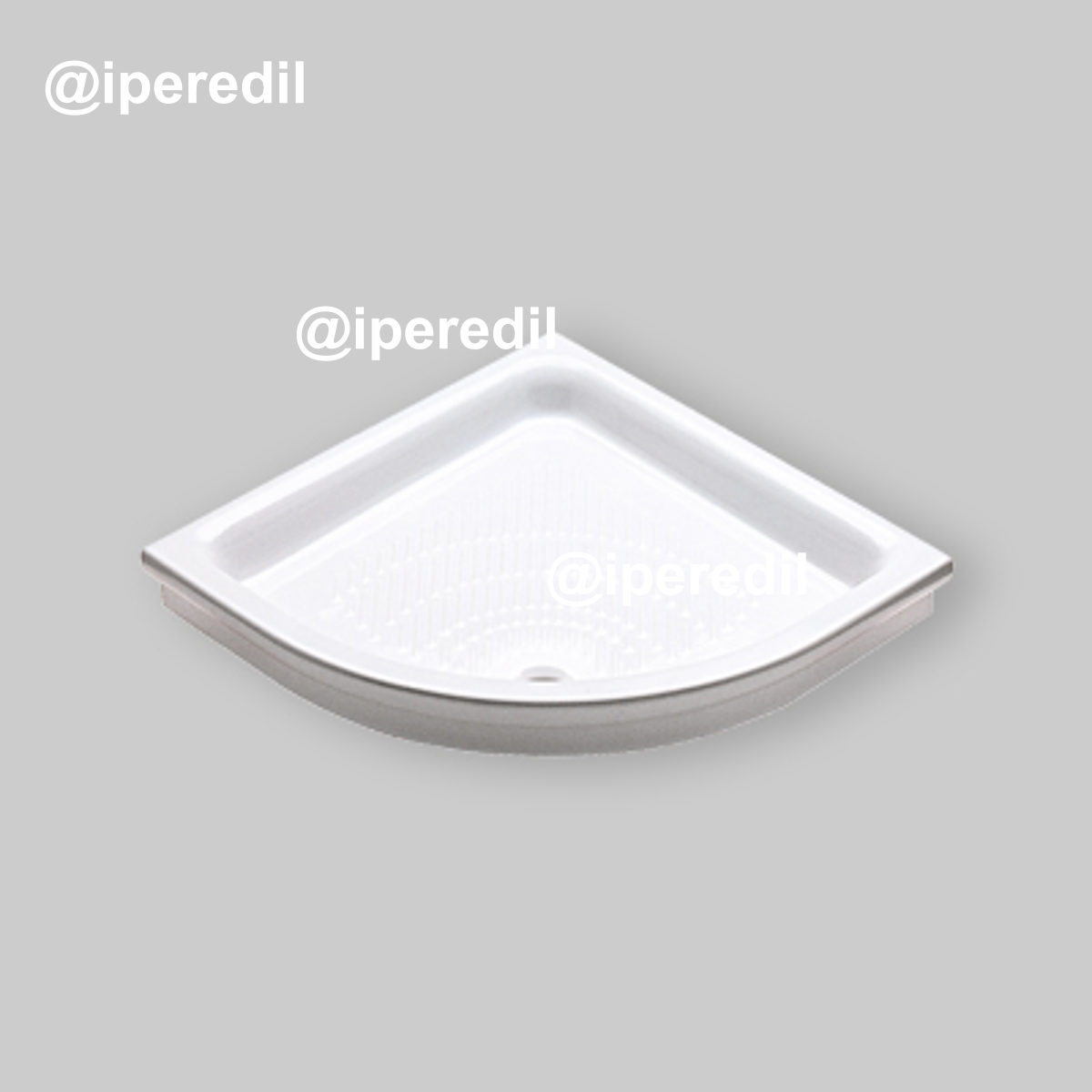 PIATTO DOCCIA SEMICIRCOLARE H.10 90 x 90 cm