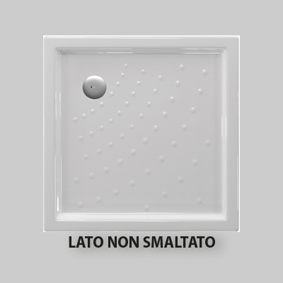 PIATTO DOCCIA QUADRATO "ABACO" H.6 80 x 80 cm