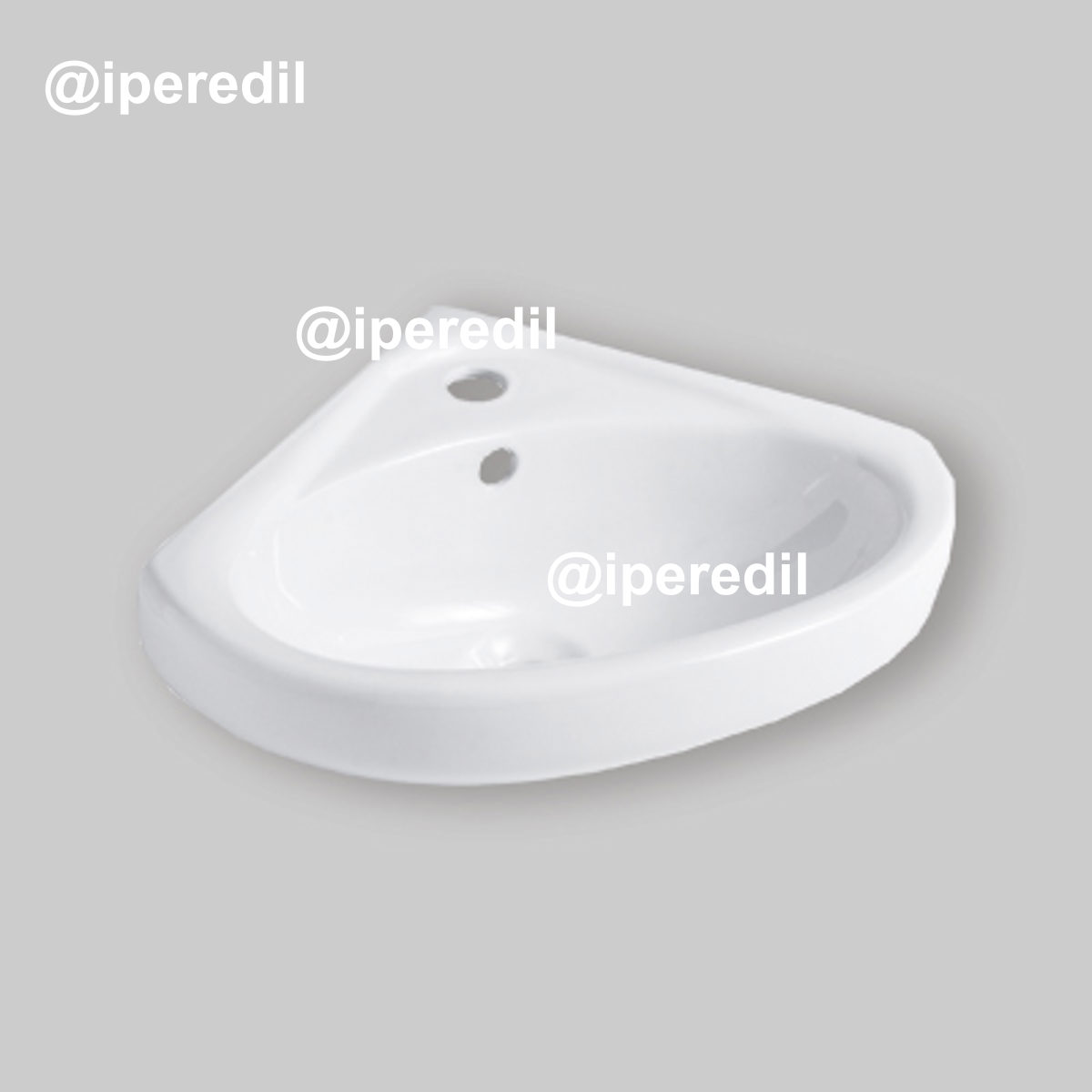 LAVABO AD ANGOLO "SLEEPY" 44x31,5 cm