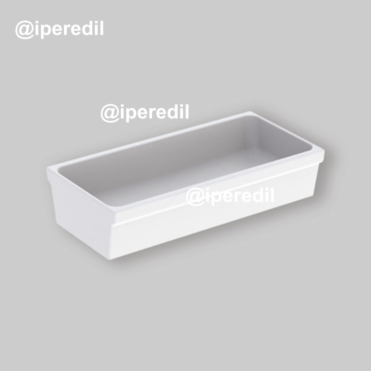 LAVABO A CANALE "ELLEBORO" 90x45x20 cm