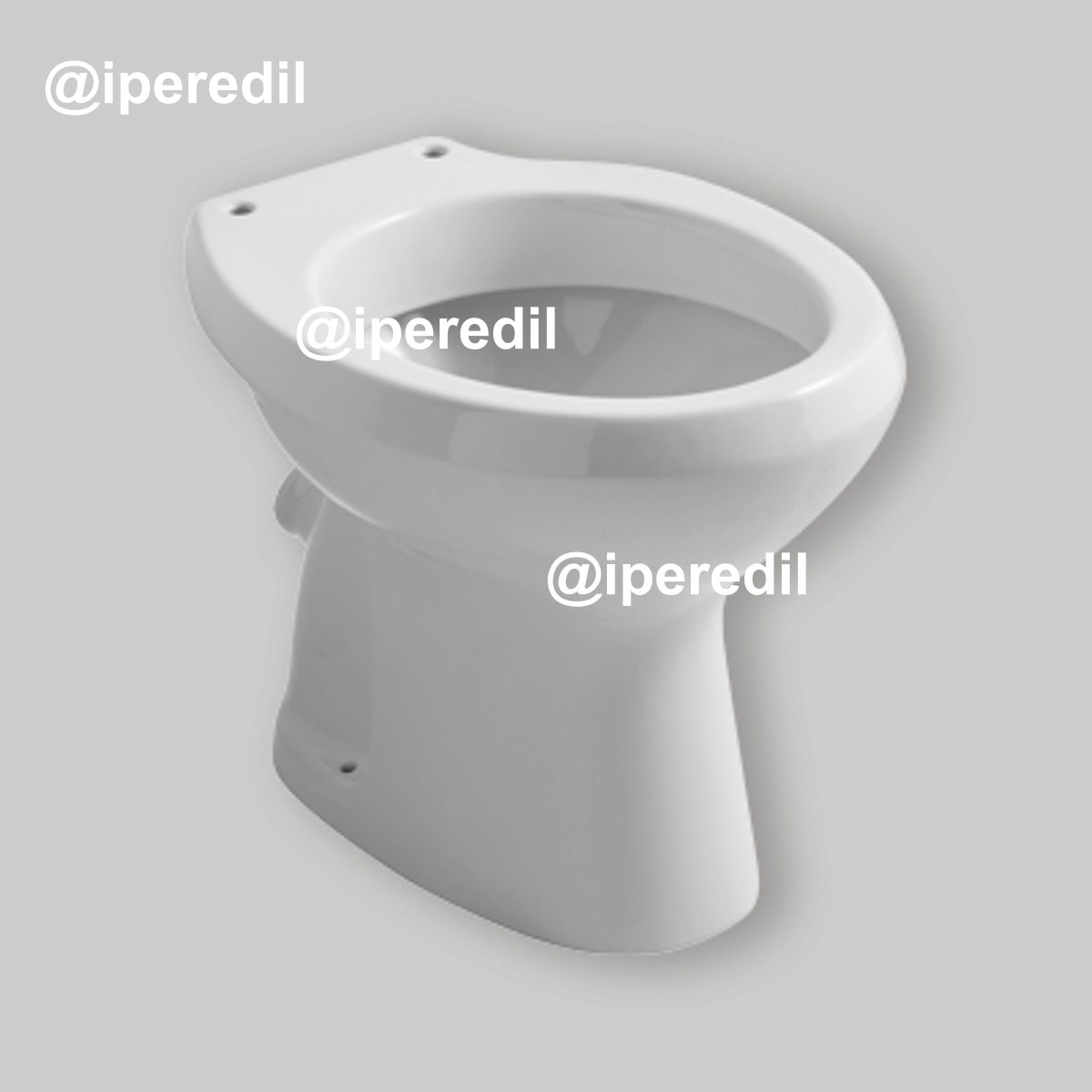 VASO "RIDOTTO" 2 FORI Bianco