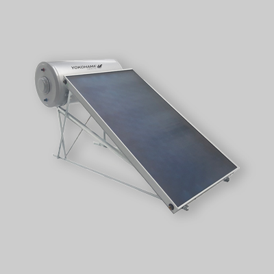 KIT SOLARE YOKOHAMA CIRCOLAZIONE NATURALE 160 LT C/Staffa a Terra