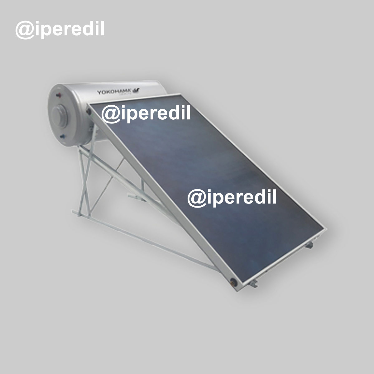 KIT SOLARE YOKOHAMA CIRCOLAZIONE NATURALE 300 LT C/Staffa a Terra