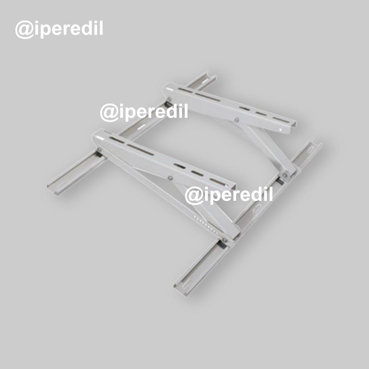 STAFFA A TETTO PER CLIMATIZZATORI 800 x 480 x 350 mm - 30°/60° sp.15/10