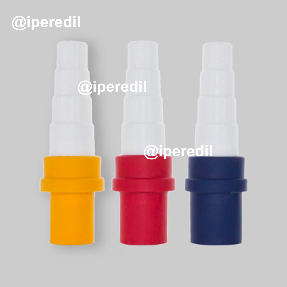 RACCORDO DIRITTO PER TUBO RIGIDO Ø 18 Rosso